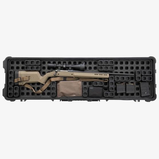 Magpul DAKA Grid Organizer with removeable center panel for Pelican 1750 case.